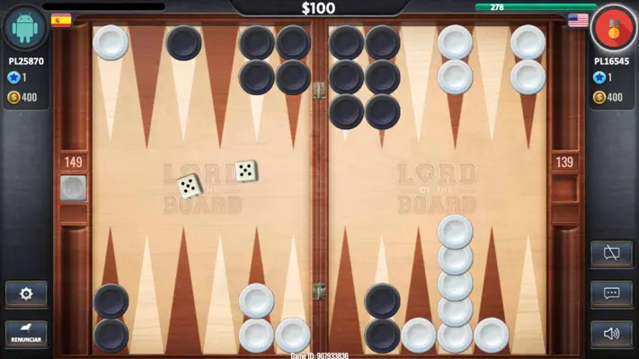 Backgammon – Lord of the Board android App screenshot 1